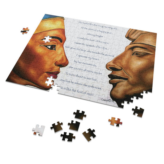 Jigsaw Puzzle with Tin