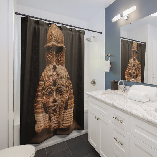 Pharaoh Amenhotep III: The Golden Age King Shower Curtain