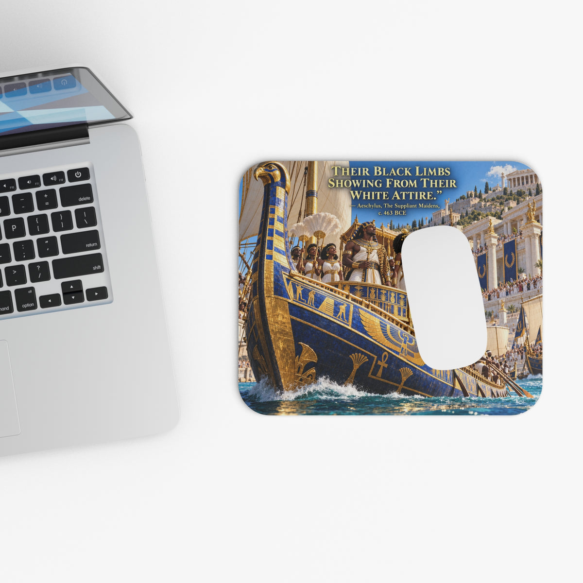 How They Saw Us Mouse Pad | African Heritage | Hotep Creations