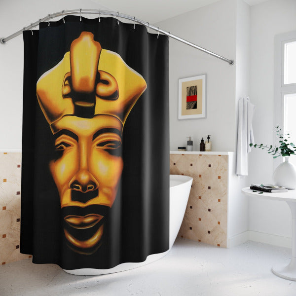 Pharaoh Akhenaten: Father of Monotheism Shower Curtain