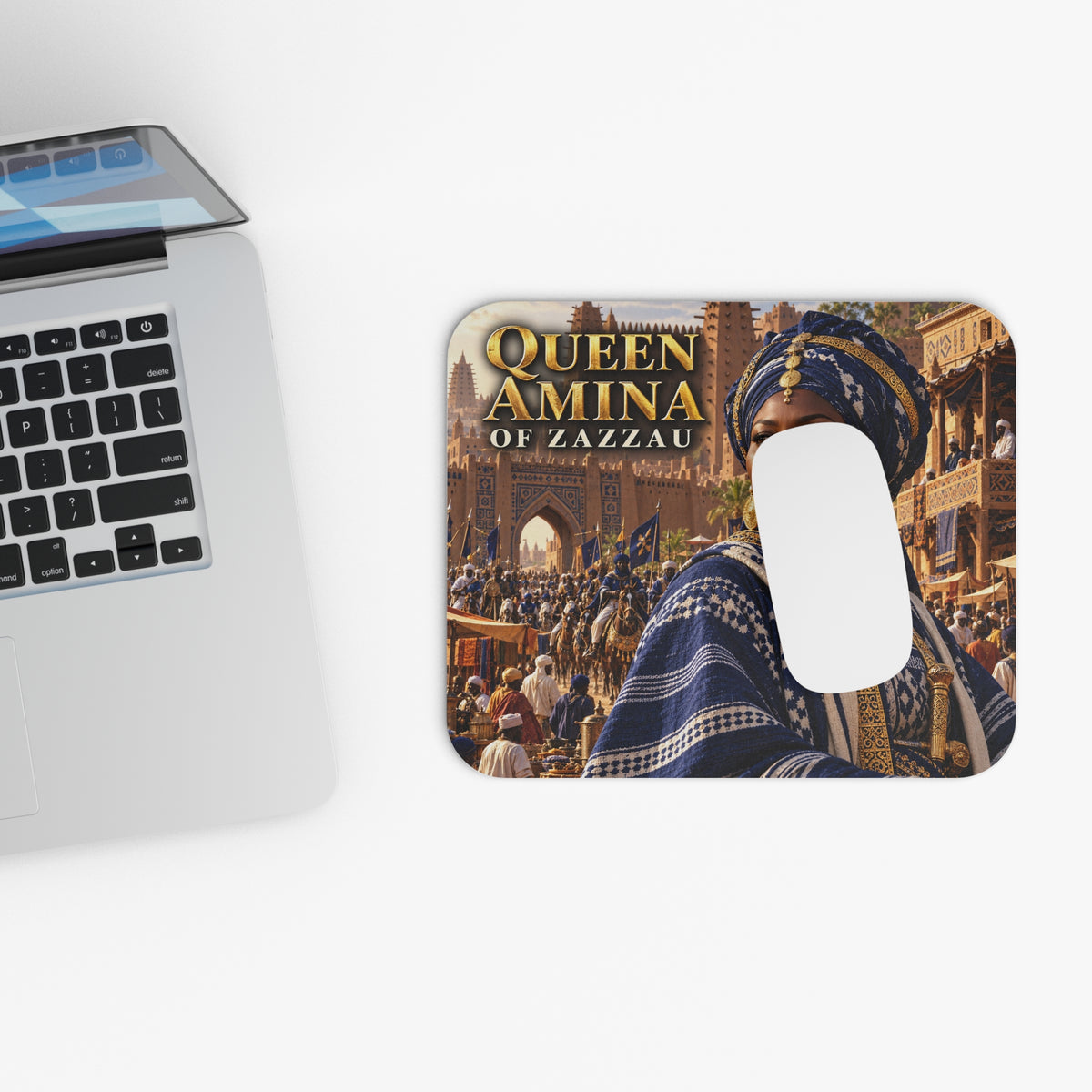Queen Amina of Zazzau Mouse Pad | Warrior Queens | African History Desk Accessory
