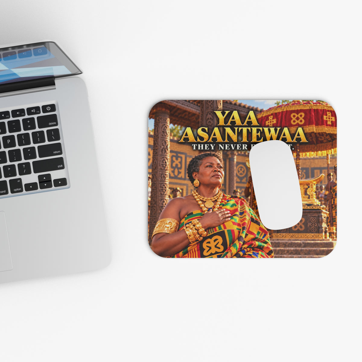 Yaa Asantewaa Mouse Pad | They Never Found It | Warrior Queens