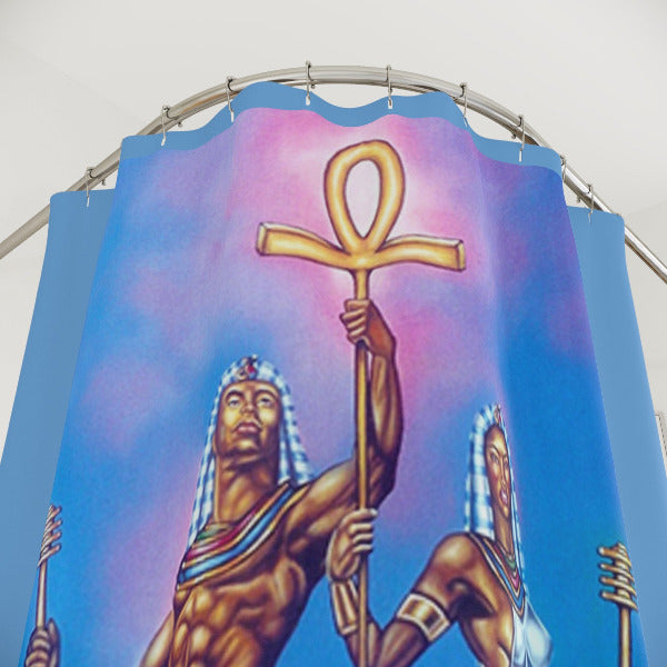 Royal Ancestry Shower Curtain - African Kings & Queens of Kemet