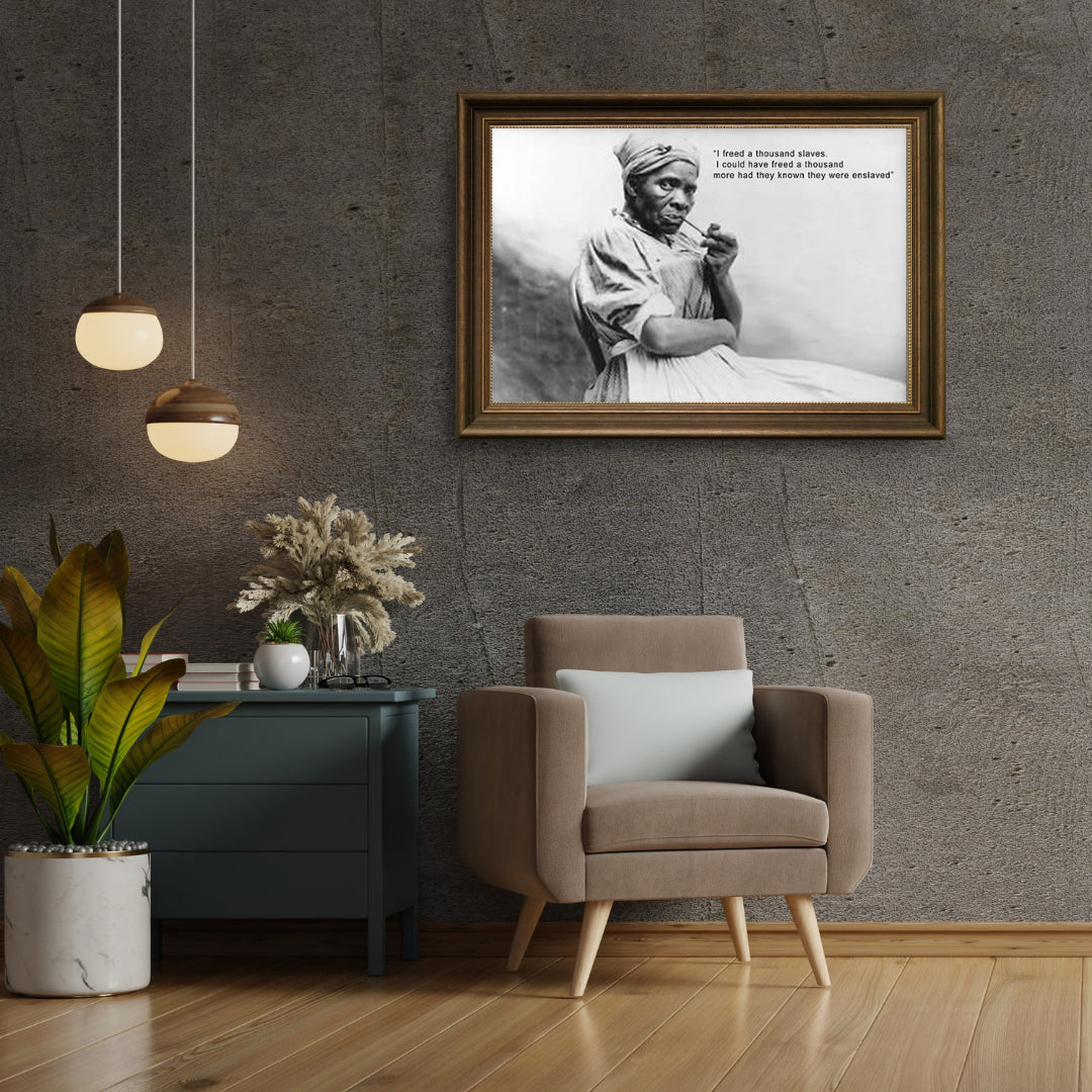 Harriet Tubman — Freedom & Resolve (Fine-Art Matte Print)