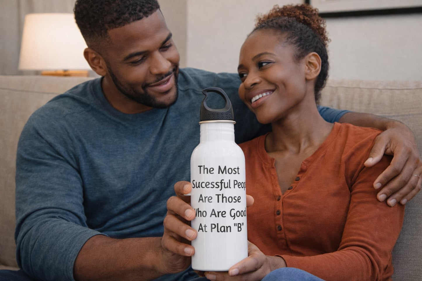 Good At Plan B – Stainless Steel Water Bottle