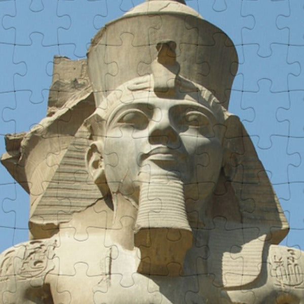 Colossal Statues of Luxor Puzzle | Grand Egyptian Architecture Jigsaw