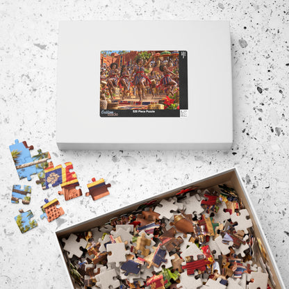 Agojie Celebration Jigsaw Puzzle | African Warrior Women | Hotep Creations