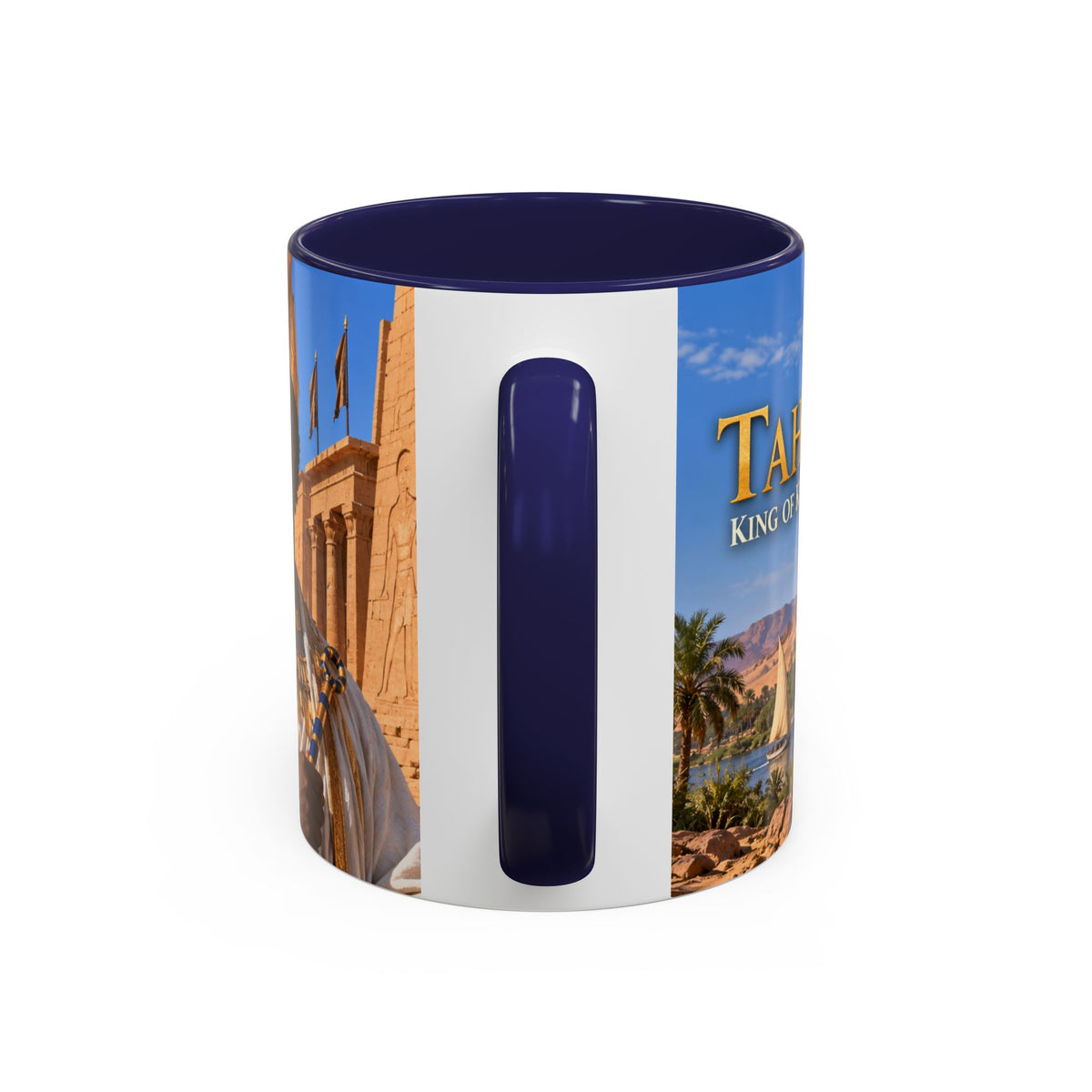 Taharqa Coffee Mug | King of Kush and Kemet | African History Mug