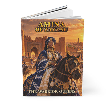 Queen Amina of Zazzau Hardcover Journal | Warrior Queens | 150 Lined Pages