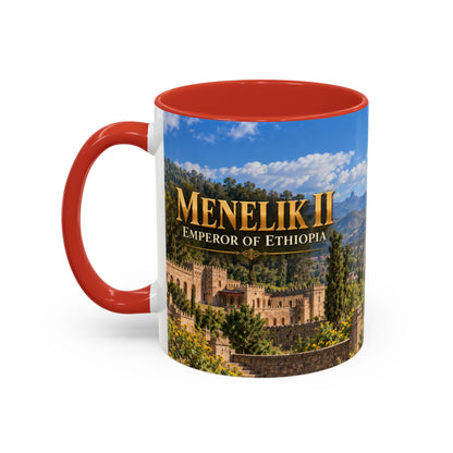 Menelik II Coffee Mug | Emperor of Ethiopia | African History Mug