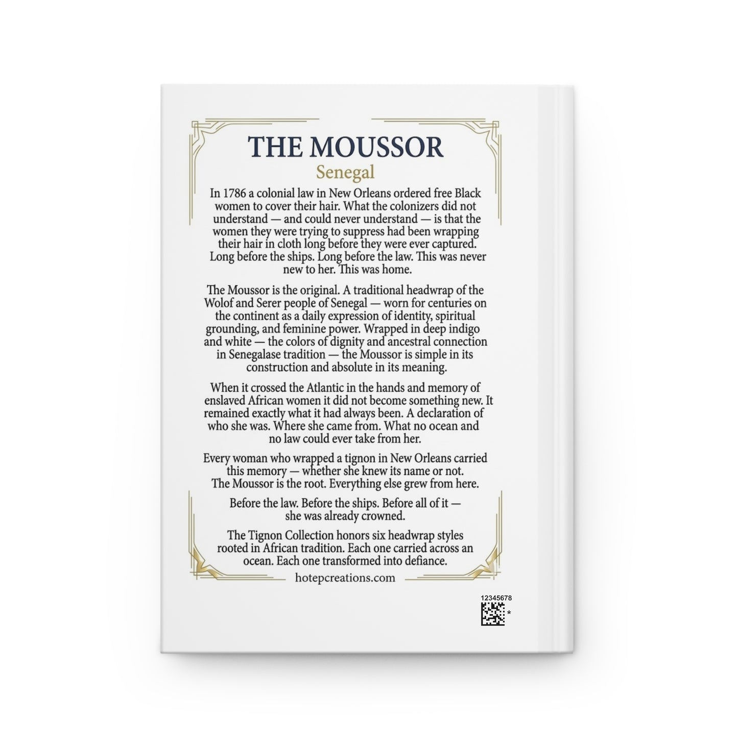 The Tignon Collection — The Jeweled Silk Tignon (New Orleans) Journal