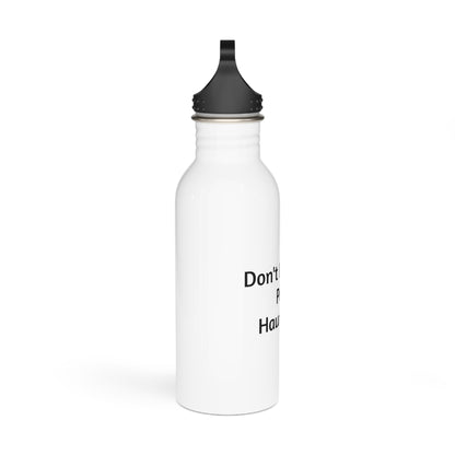 Live In The Present Water Bottle