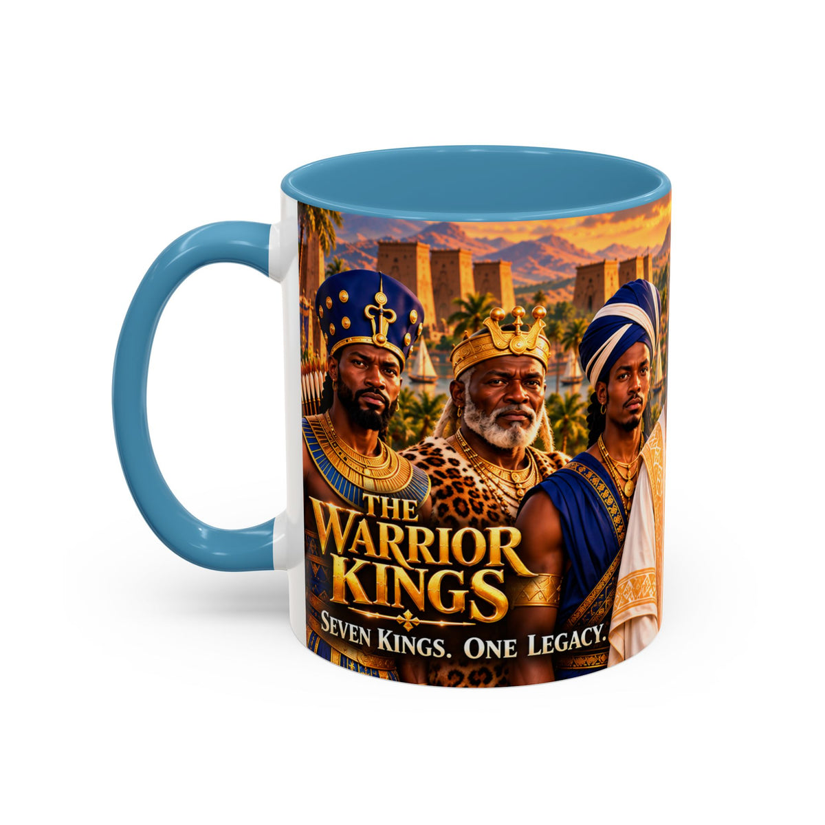 The Warrior Kings Coffee Mug | Wealth. Wisdom. Power. | African History Gift