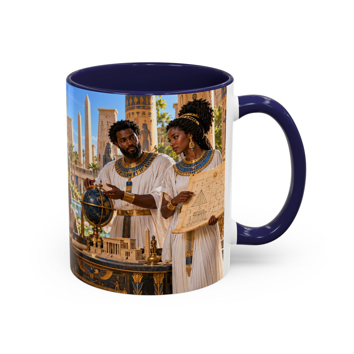 The Lie Is Modern. The Truth Is Ancient. — Kemetic Scholars Coffee Mug