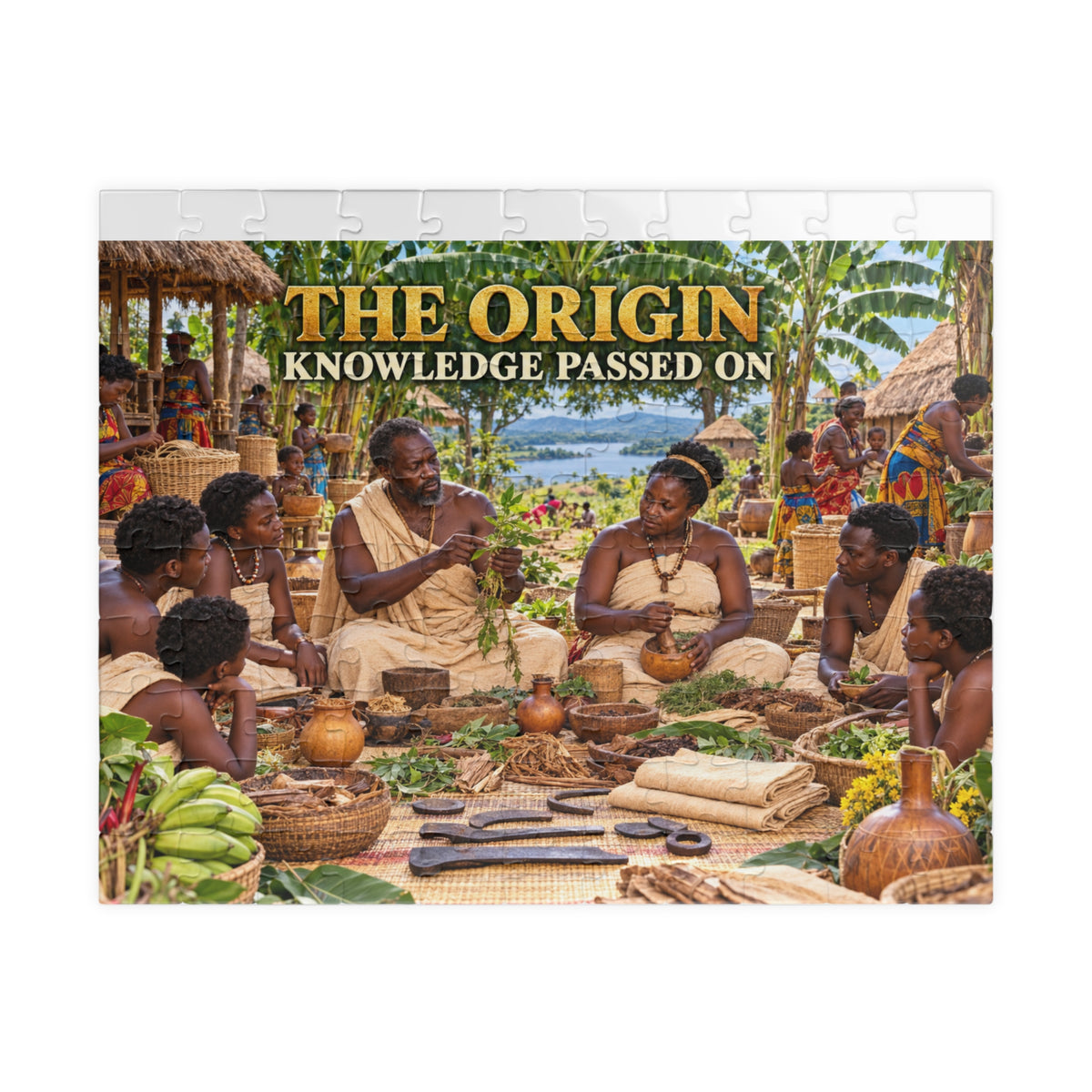 The Origins of Surgery Jigsaw Puzzle | Knowledge Passed On | African Heritage