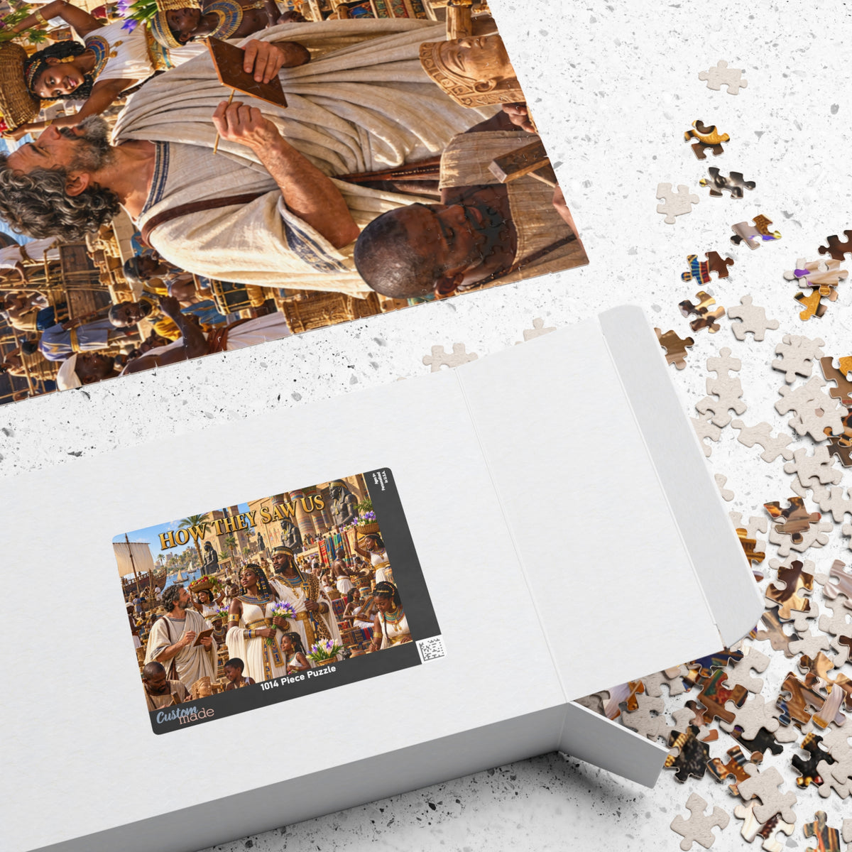 How They Saw Us Jigsaw Puzzle | The Splendor of Kemet | African Heritage