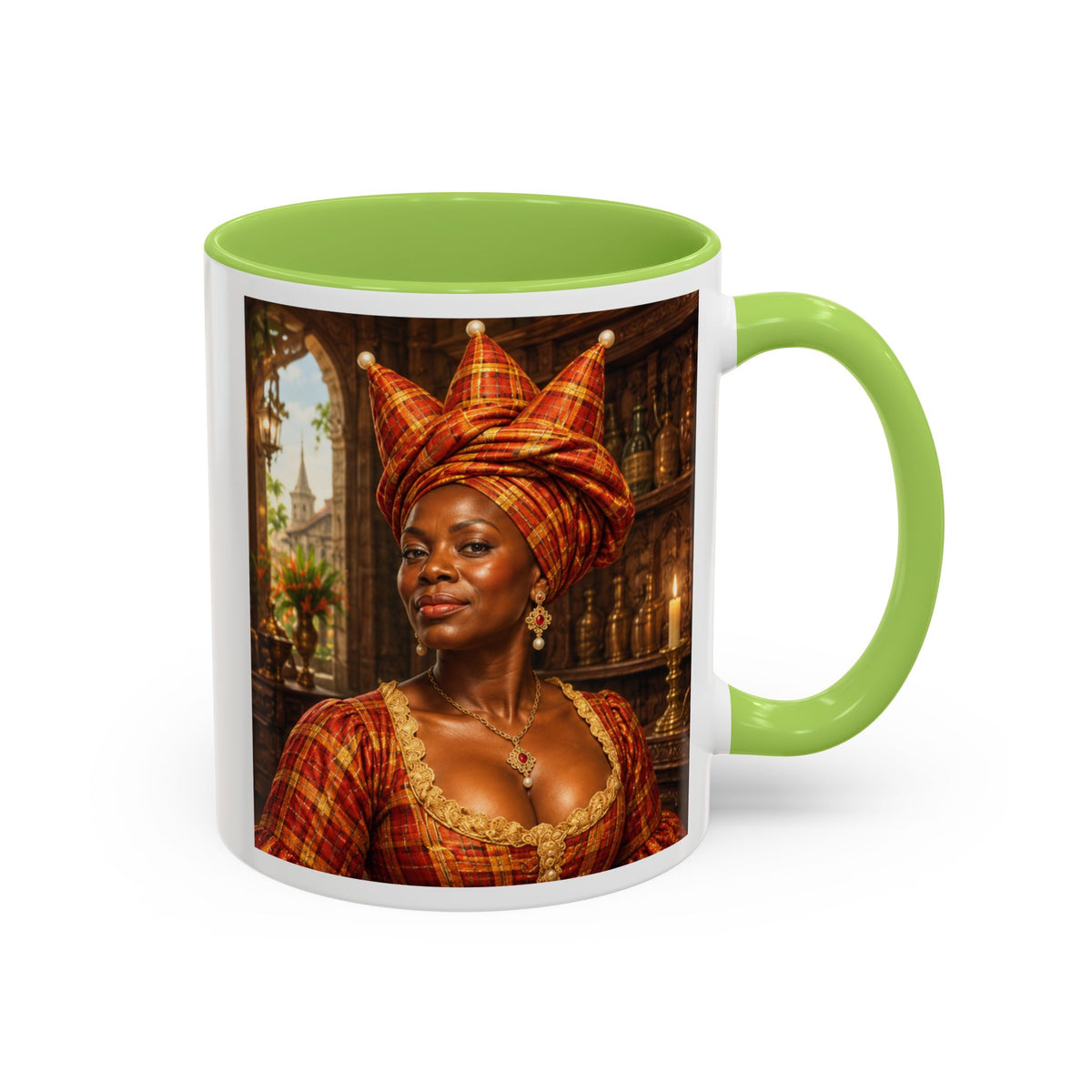 The Tignon Collection — Tête En L’Air (The Caribbean Headtie) Coffee Mug