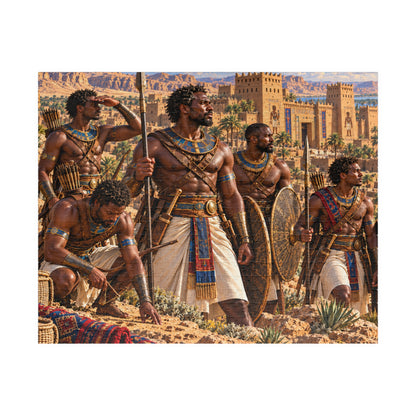 Medjay Lookout Jigsaw Puzzle | Guardians Above the City | 110–1014 Pieces