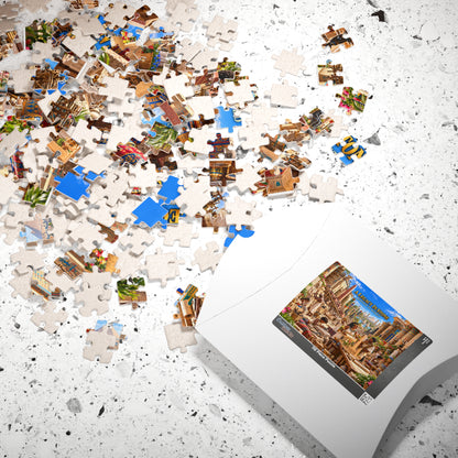 A Legacy in Stone – Rooted in Kemet | African Heritage Jigsaw Puzzle