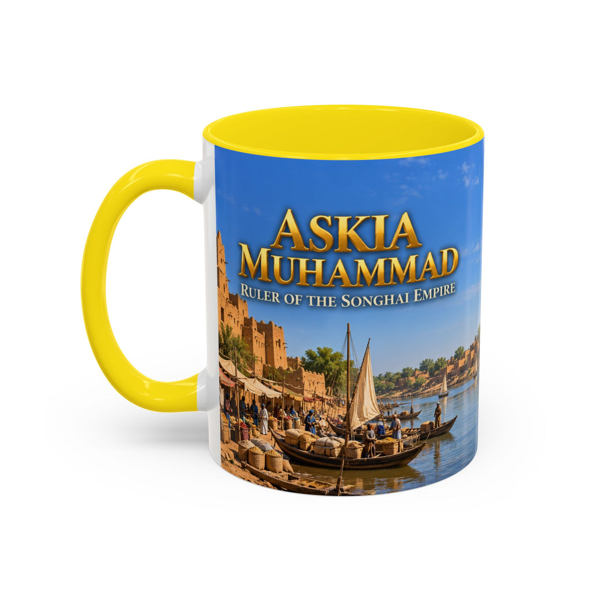 Askia Muhammad Coffee Mug | Ruler of the Songhai Empire | African History Mug