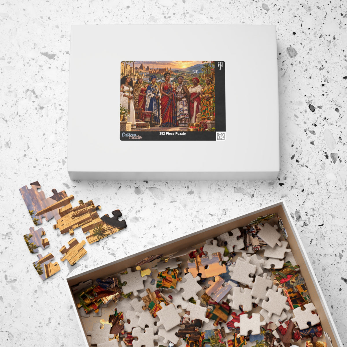 Warrior Queens Jigsaw Puzzle | Seven Queens, Unbreakable Spirit | 110–1014 Pieces