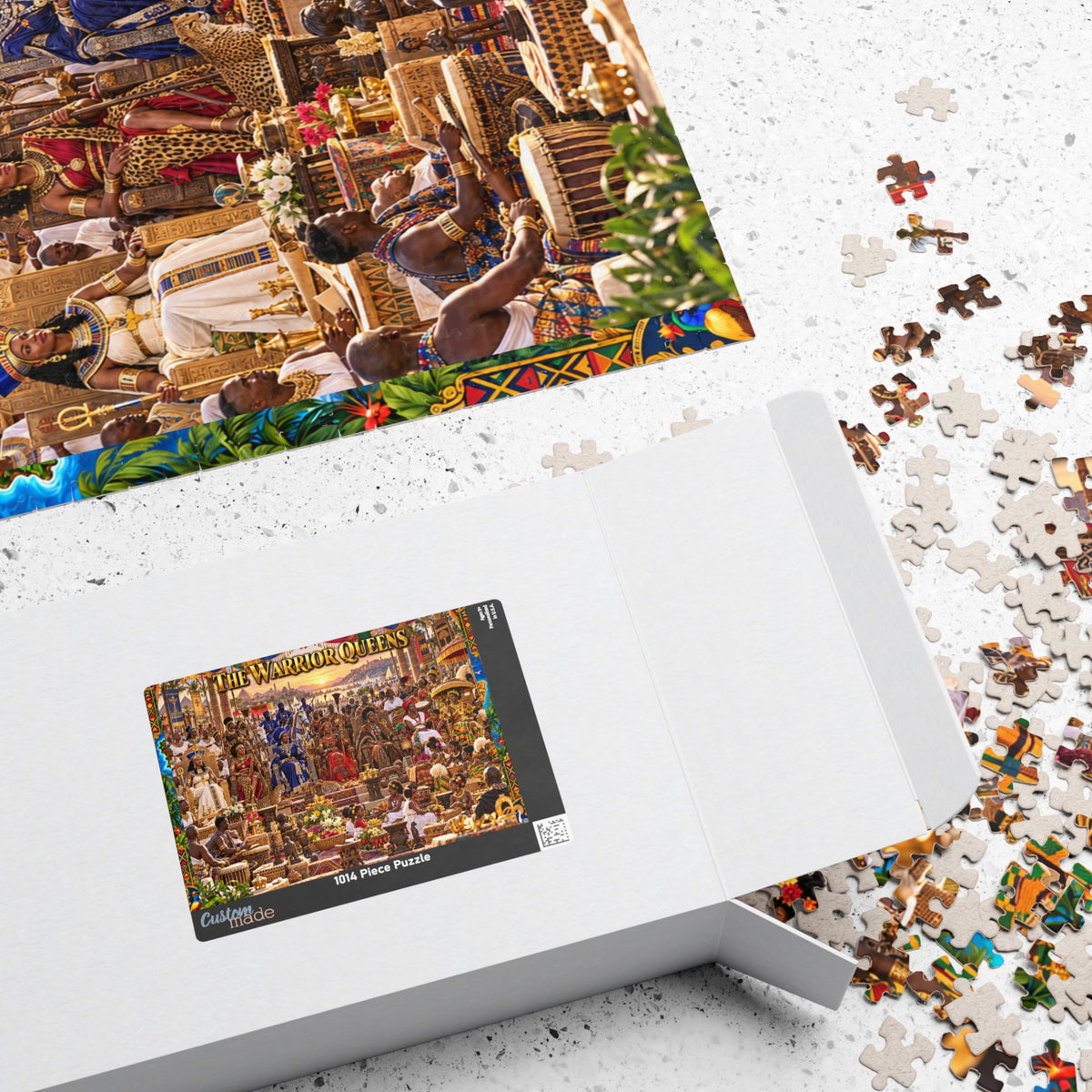 Warrior Queens Royal Assembly Jigsaw Puzzle | Black Women & African Heritage | 110–1014 Pieces