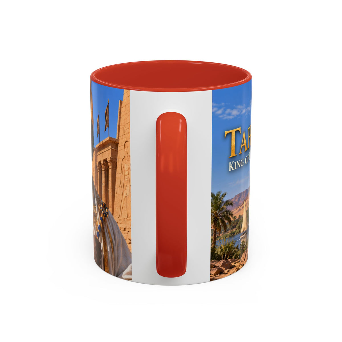 Taharqa Coffee Mug | King of Kush and Kemet | African History Mug