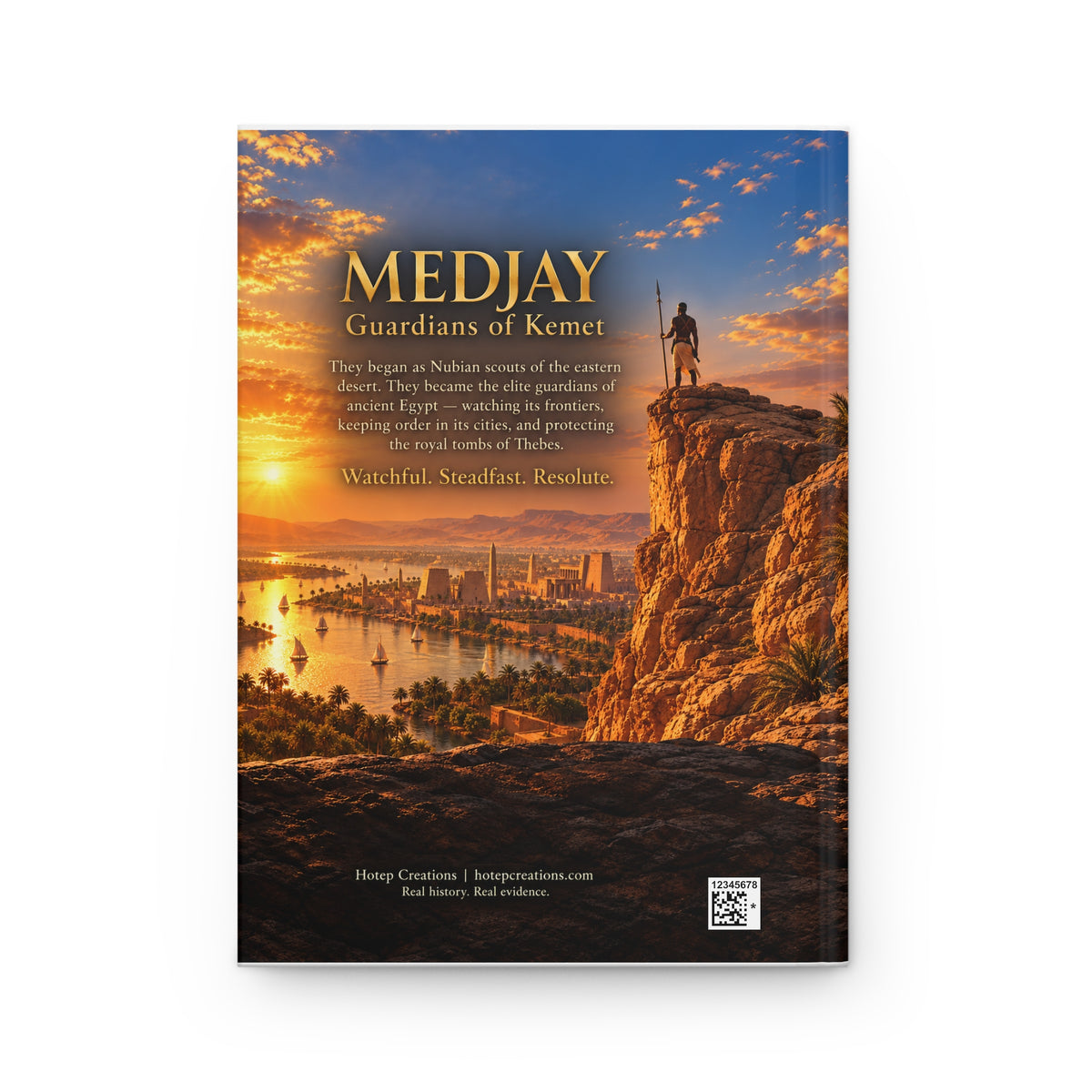 Medjay: Guardians of Kemet Journal | African Heritage Writing Notebook