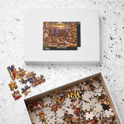 Warrior Queens Royal Assembly Jigsaw Puzzle | Black Women & African Heritage | 110–1014 Pieces