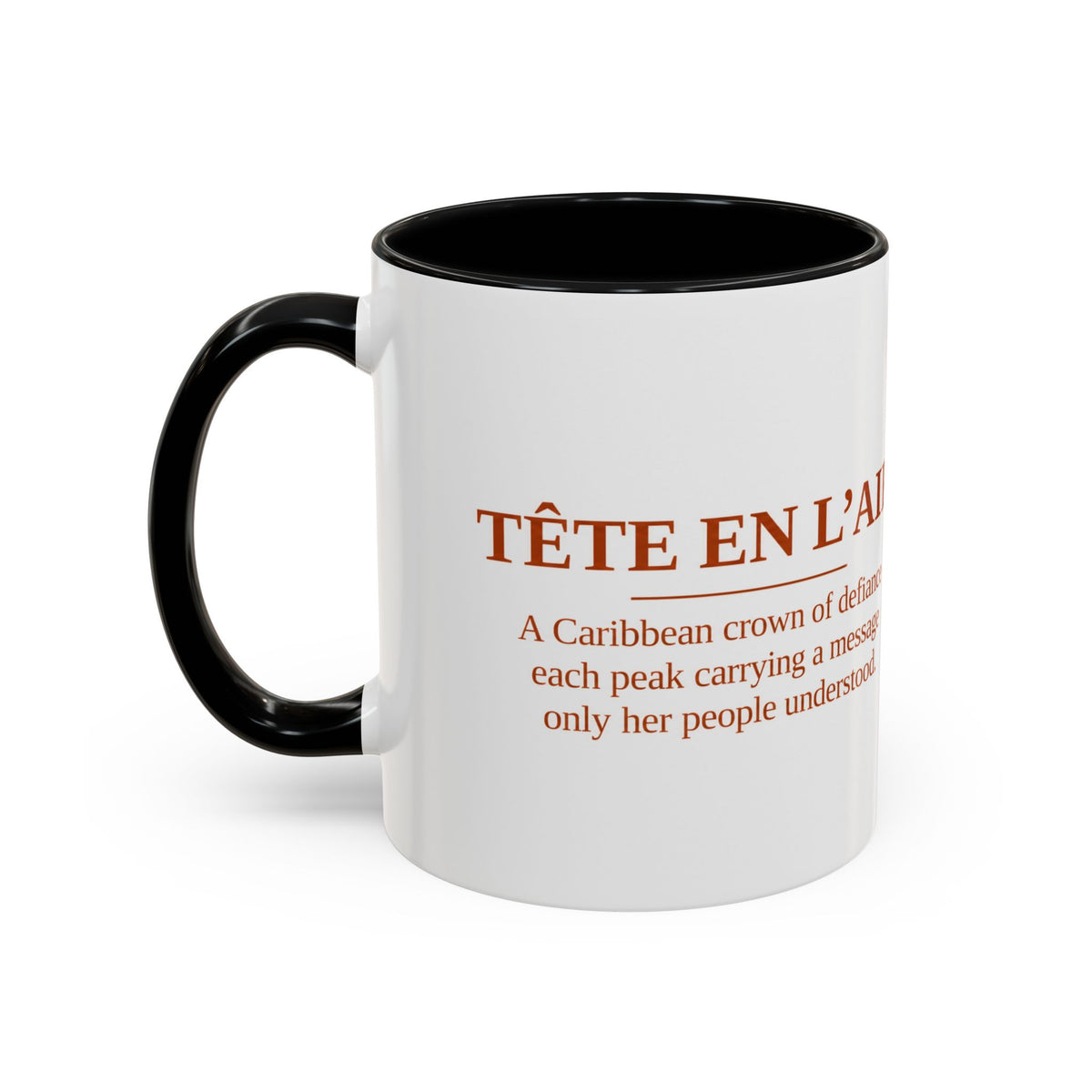 The Tignon Collection — Tête En L’Air (The Caribbean Headtie) Coffee Mug