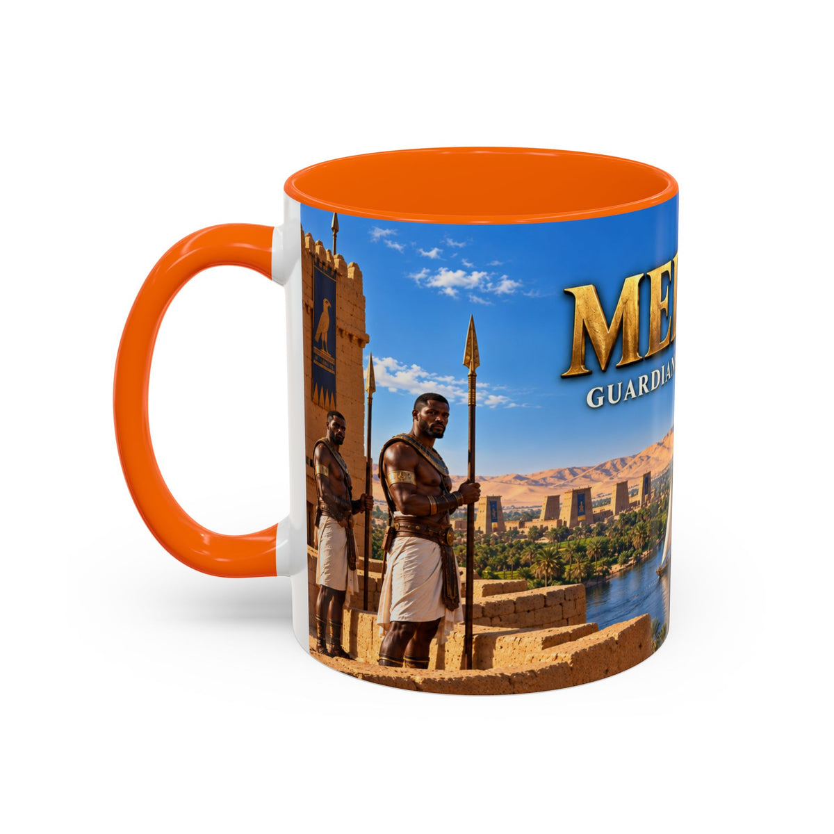 Medjay: Guardians of the Nile Coffee Mug | African Heritage | 11oz & 15oz