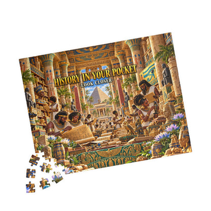 History in Your Pocket — Look Closer Jigsaw Puzzle | The Dollar Bill Symbolism Collection | Hotep Creations