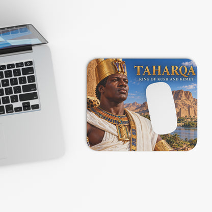 Taharqa Mouse Pad | King of Kush and Kemet | African History Desk Accessory