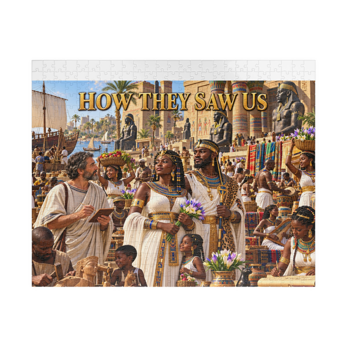 How They Saw Us Jigsaw Puzzle | The Splendor of Kemet | African Heritage