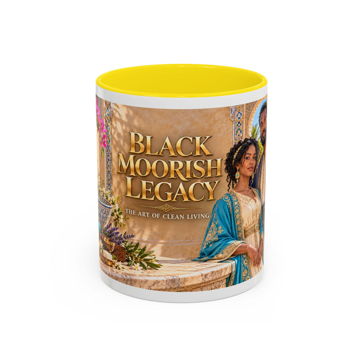Black Moorish Legacy Coffee Mug | The Art of Clean Living | Heritage Gift