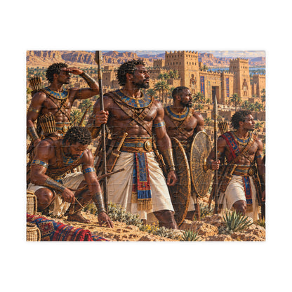 Medjay Lookout Jigsaw Puzzle | Guardians Above the City | 110–1014 Pieces