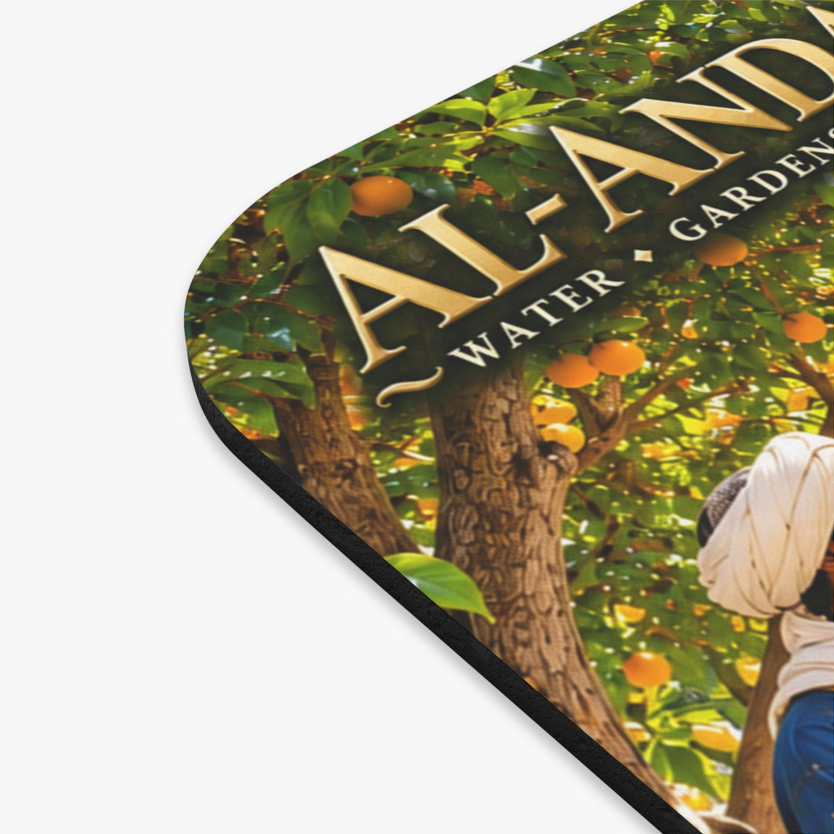 Al-Andalus Mouse Pad | Water, Gardens & Knowledge | Moorish Heritage