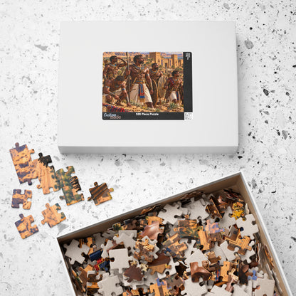 Medjay Lookout Jigsaw Puzzle | Guardians Above the City | 110–1014 Pieces