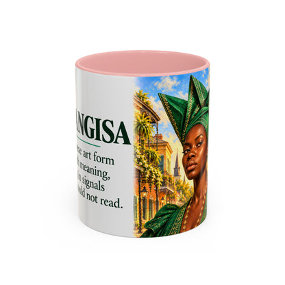 The Angisa Coffee Mug | Folded with Meaning | Tignon Law Collectio