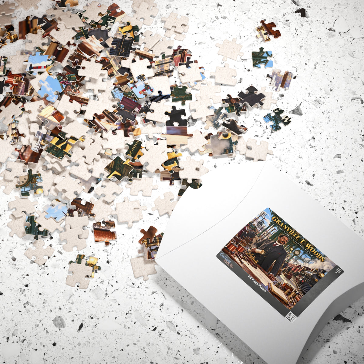 Granville T. Woods Jigsaw Puzzle — Connecting a Moving World