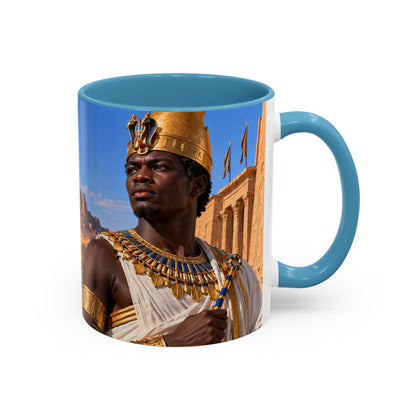 Taharqa Coffee Mug | King of Kush and Kemet | African History Mug