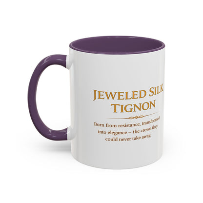 The Tignon Collection — The Jeweled Silk Tignon (New Orleans) Coffee Mug