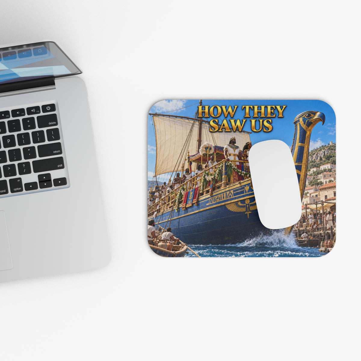 How They Saw Us Mouse Pad | Grand Arrival | African Heritage