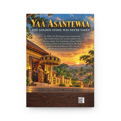 Yaa Asantewaa Hardcover Journal | Asante Queen Mother | 150 Lined Pages