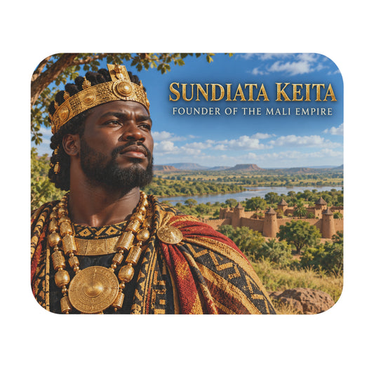 Sundiata Keita Mouse Pad | Founder of the Mali Empire | African History Desk Accessory