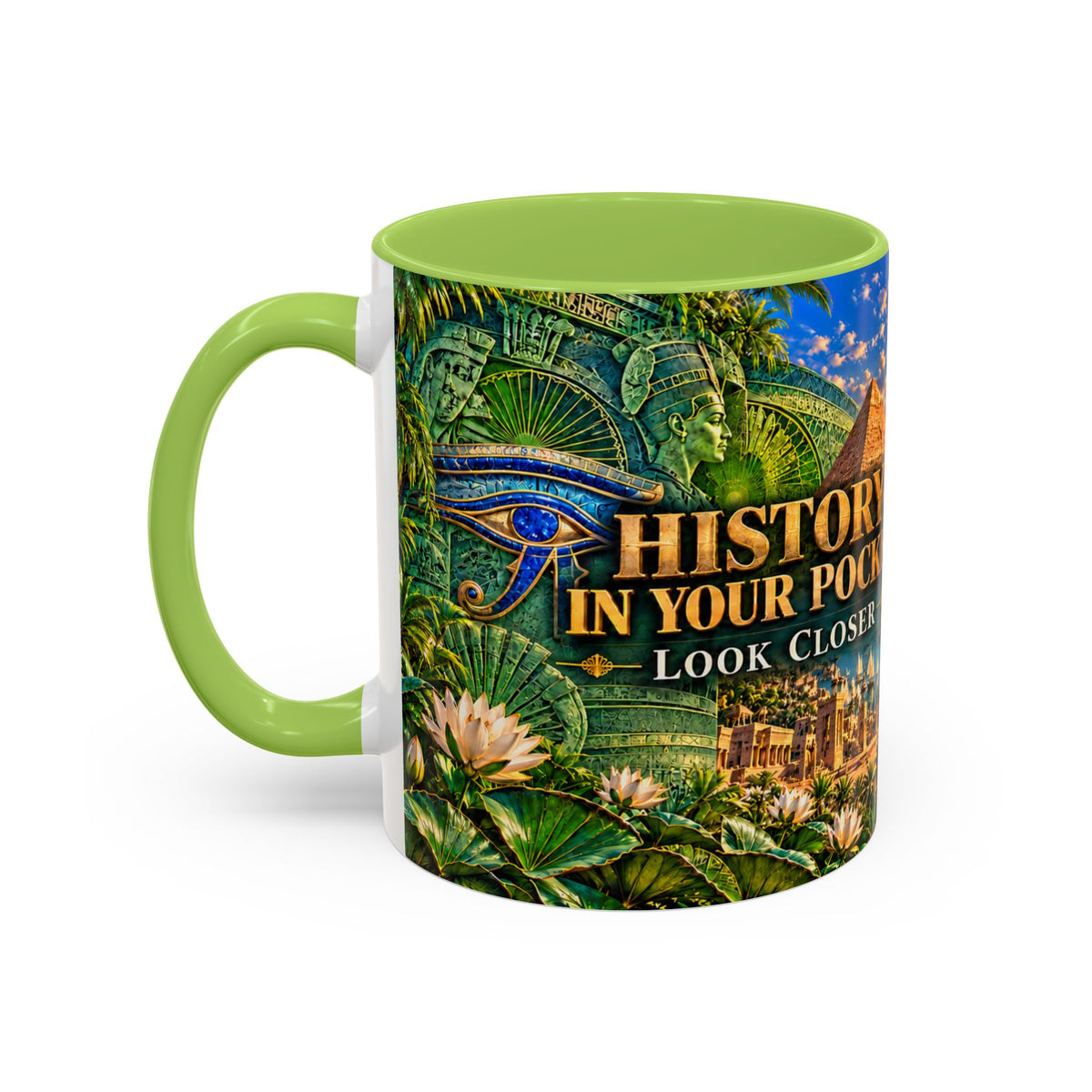History in Your Pocket Coffee Mug | Dollar Bill Symbolism | Look Closer
