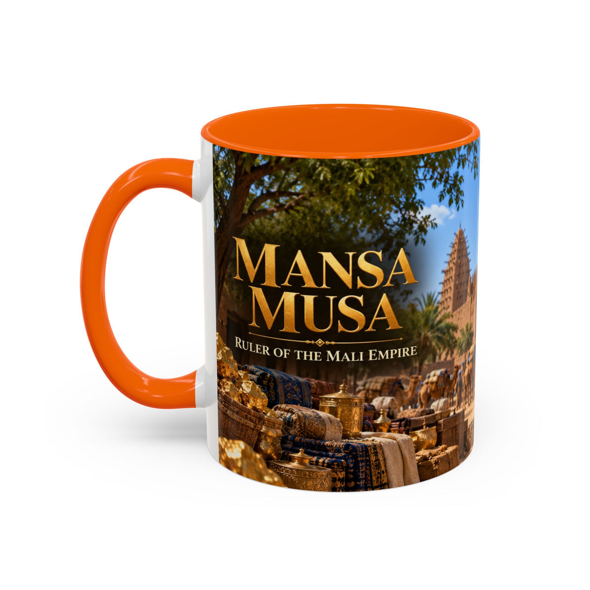 Mansa Musa Coffee Mug | Ruler of the Mali Empire | African History Mug