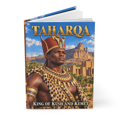Taharqa Hardcover Journal | King of Kush and Kemet | African History Journal