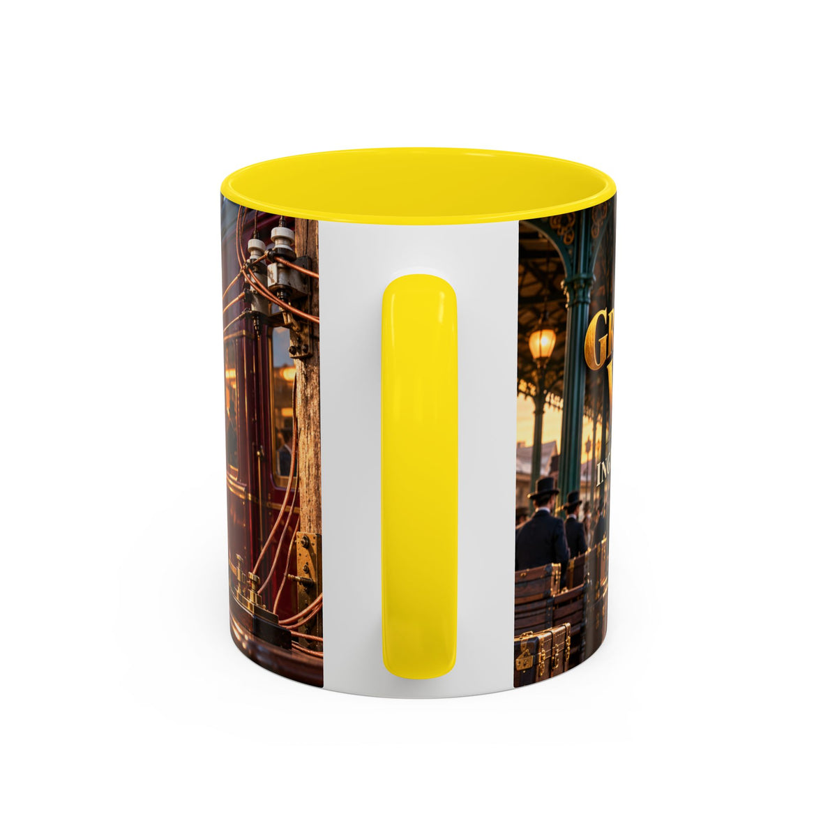 Granville T. Woods Coffee Mug | Ingenuity in Motion | Black Inventor Gift