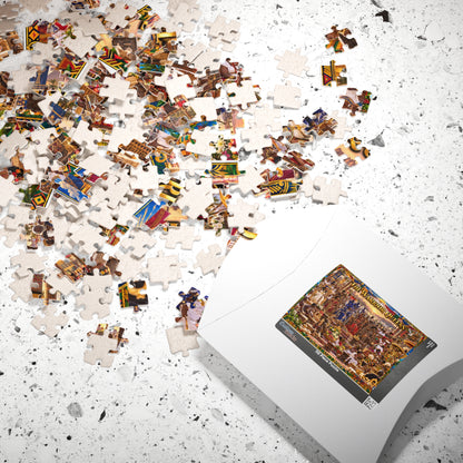 Warrior Queens Royal Assembly Jigsaw Puzzle | Black Women & African Heritage | 110–1014 Pieces
